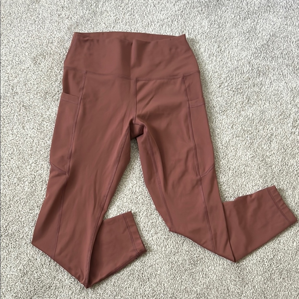 90 Degree By Reflex Rust Leggings